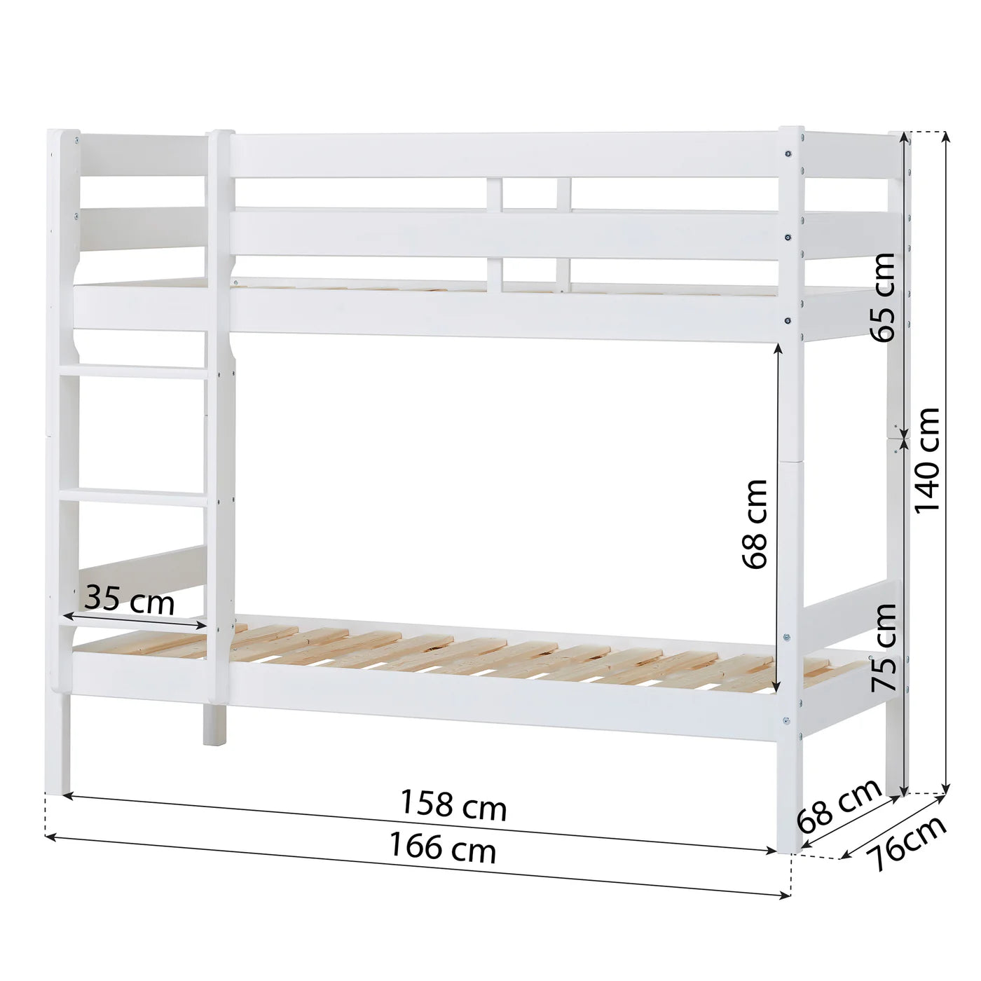 Hoppekids ECO Comfort Bunk Bed