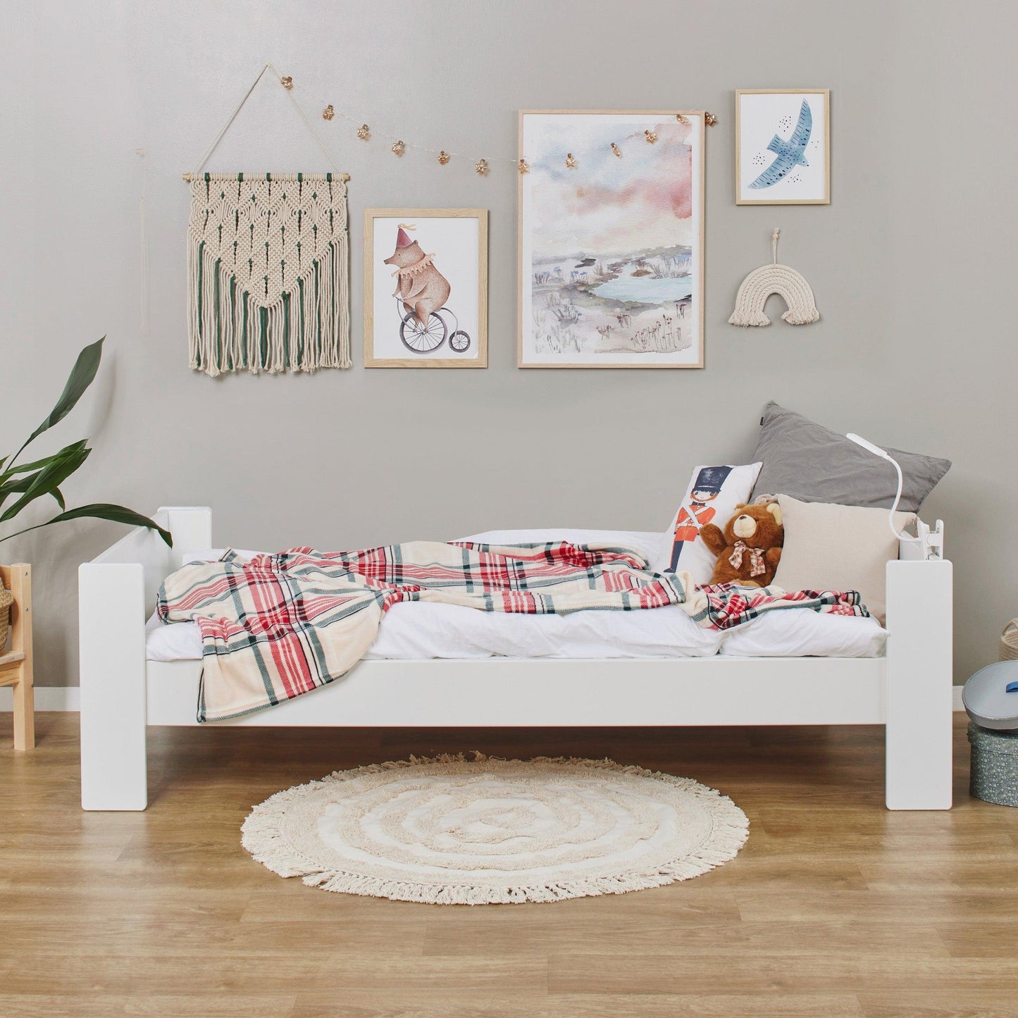 Hoppekids SFK Junior Bed 90x200cm, White