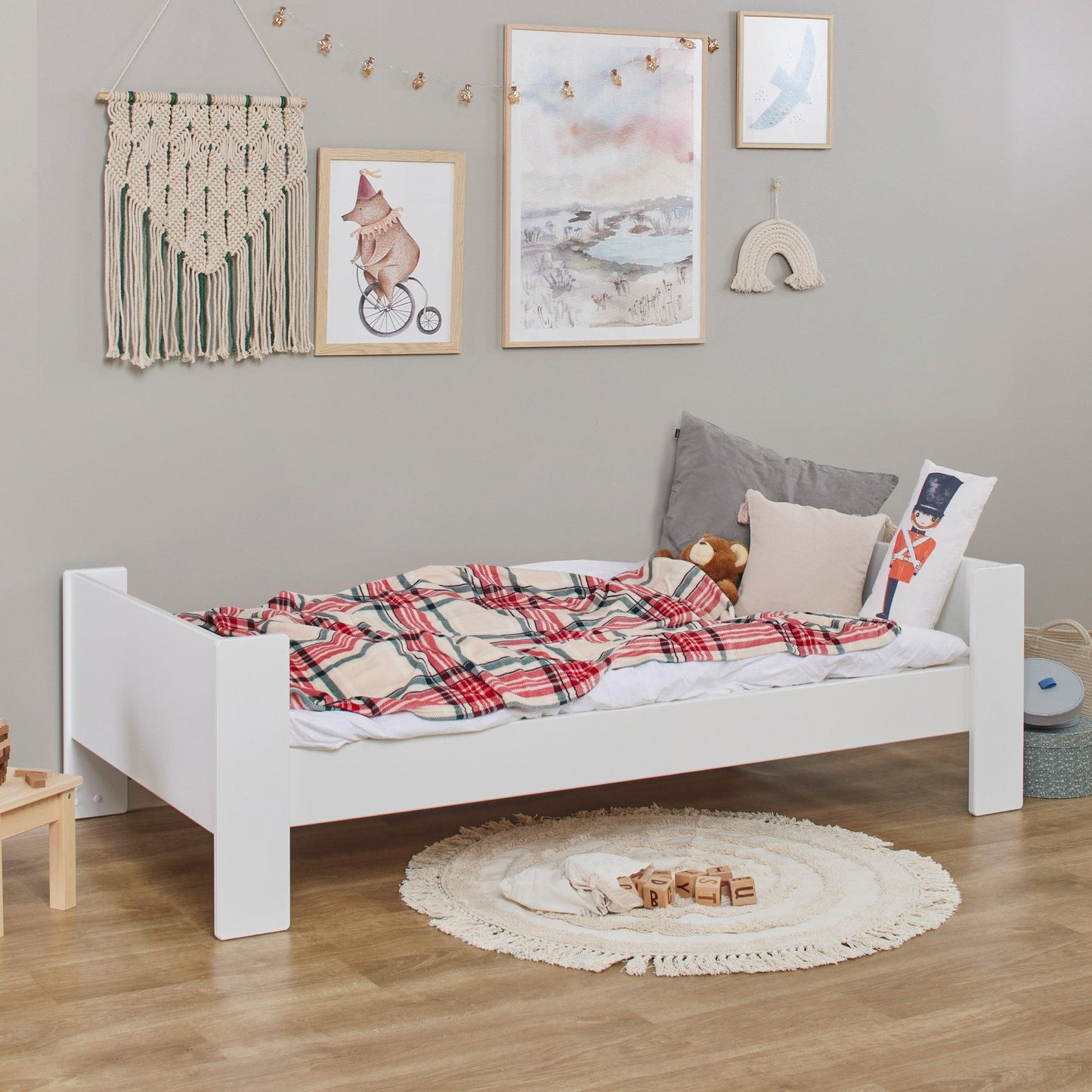 Hoppekids SFK Junior Bed 90x200cm, White