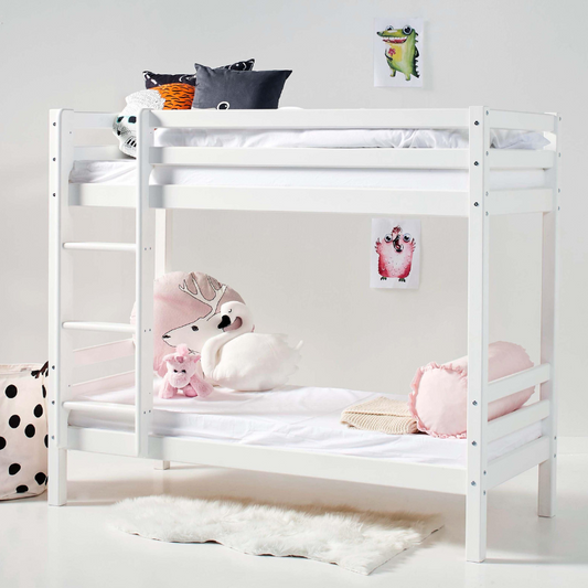 Hoppekids ECO Dream Bunk Bed, white.