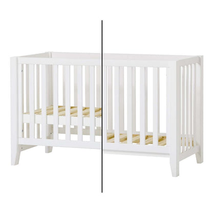 Hoppekids ANTON Baby Bed 60x120cm, White