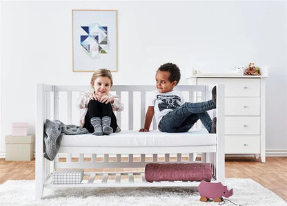 Hoppekids ANTON Baby Bed 60x120 White
