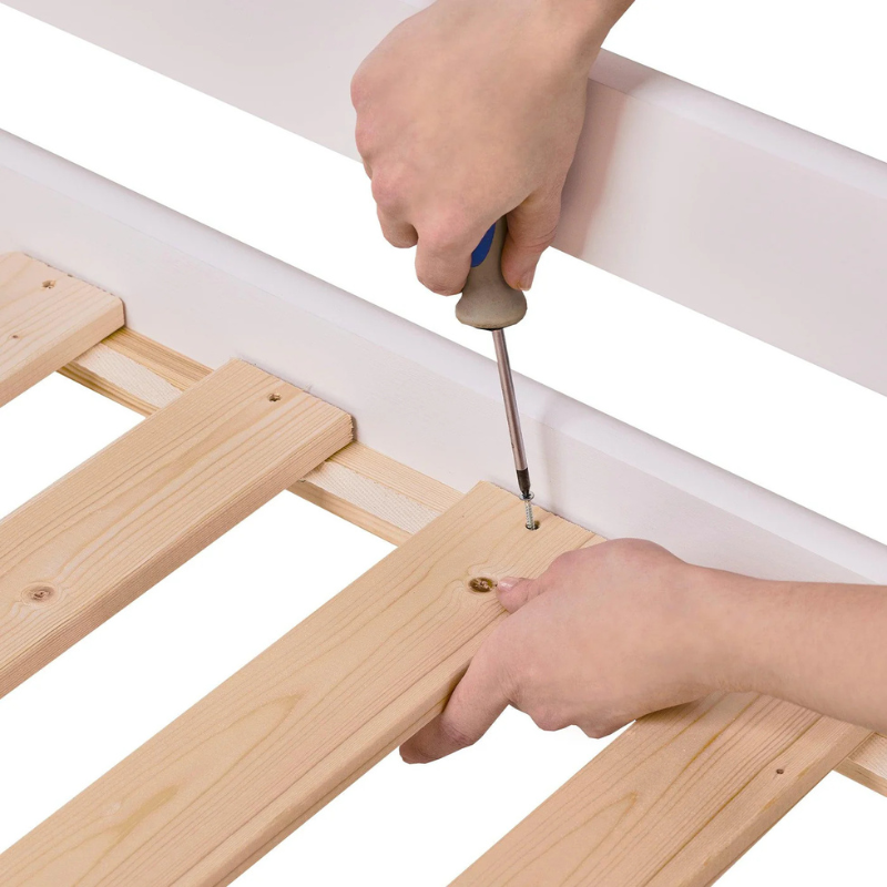 Hoppekids ECO Luxury Loft Bed – White