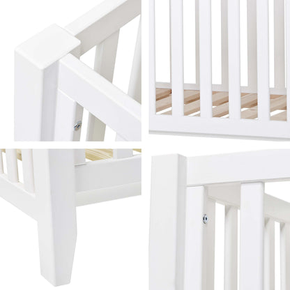 ANTON Baby Bed 60x120 White