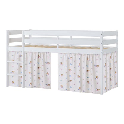 Mermaid Half-High ECO Comfort Bed with Curtain