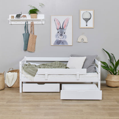 ECO Comfort Junior Bed 70x160 cm incl. Drawers and Guard Rail