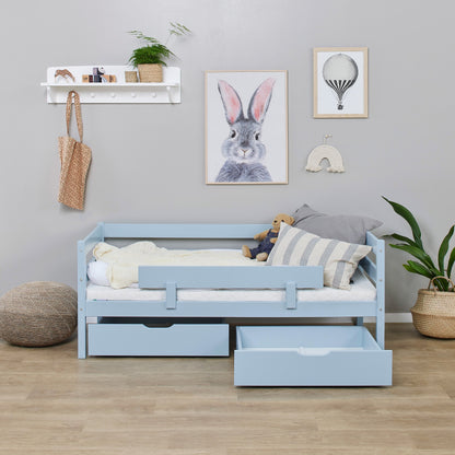 ECO Comfort Junior Bed 70x160 cm incl. Drawers and Guard Rail