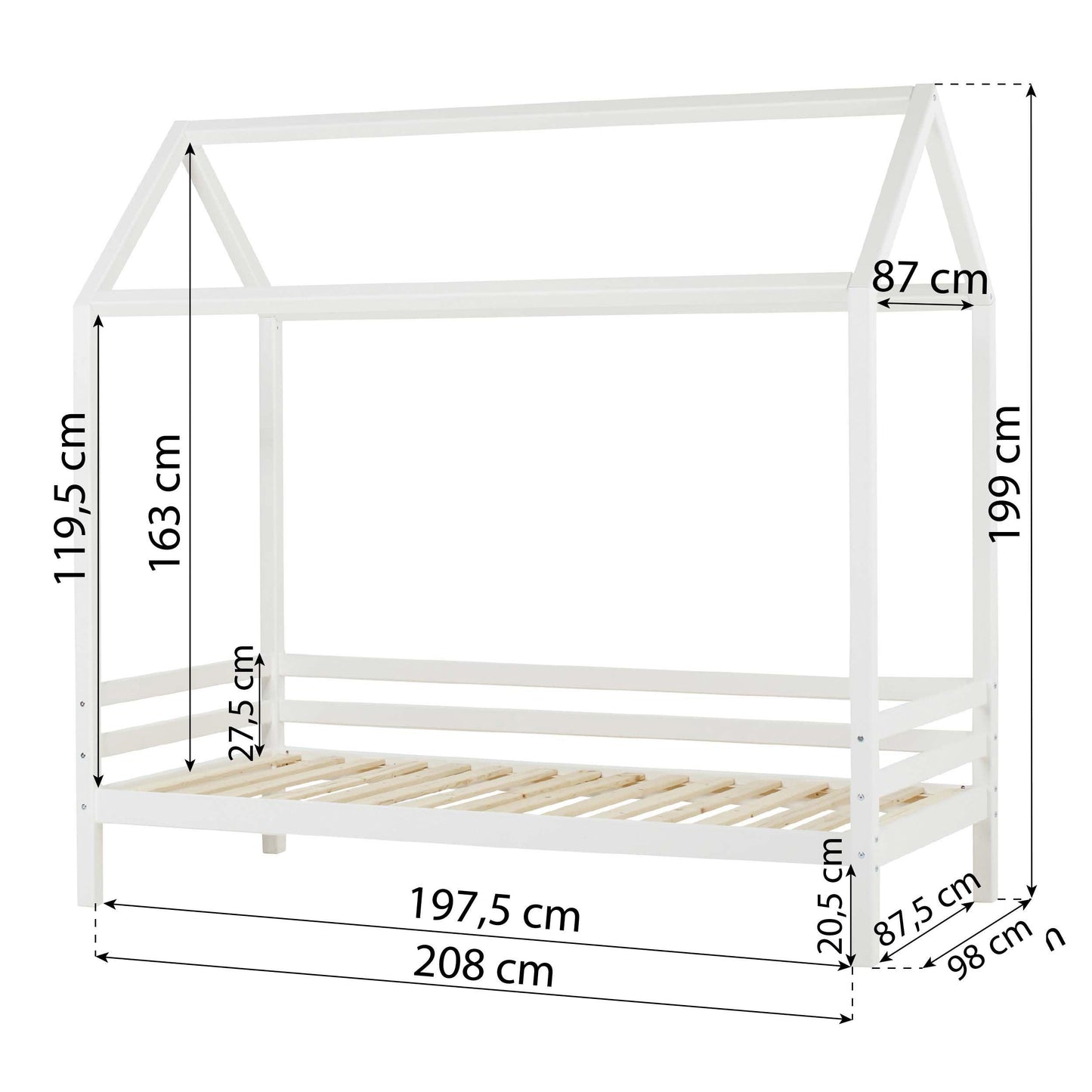 Hoppekids ECO Dream House Bed Module