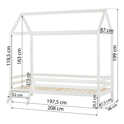 Hoppekids ECO Dream, House Bed, 90x200 cm