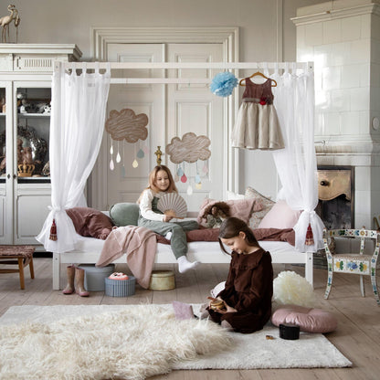 Hoppekids ECO Dream, Four-Poster Bed, white