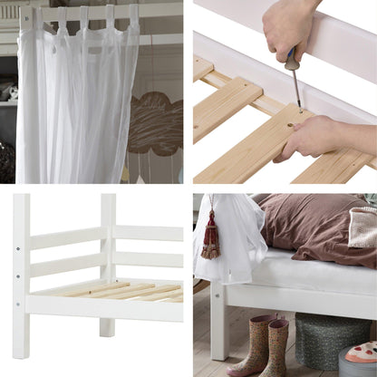 Hoppekids ECO Dream, Four-Poster Bed, white