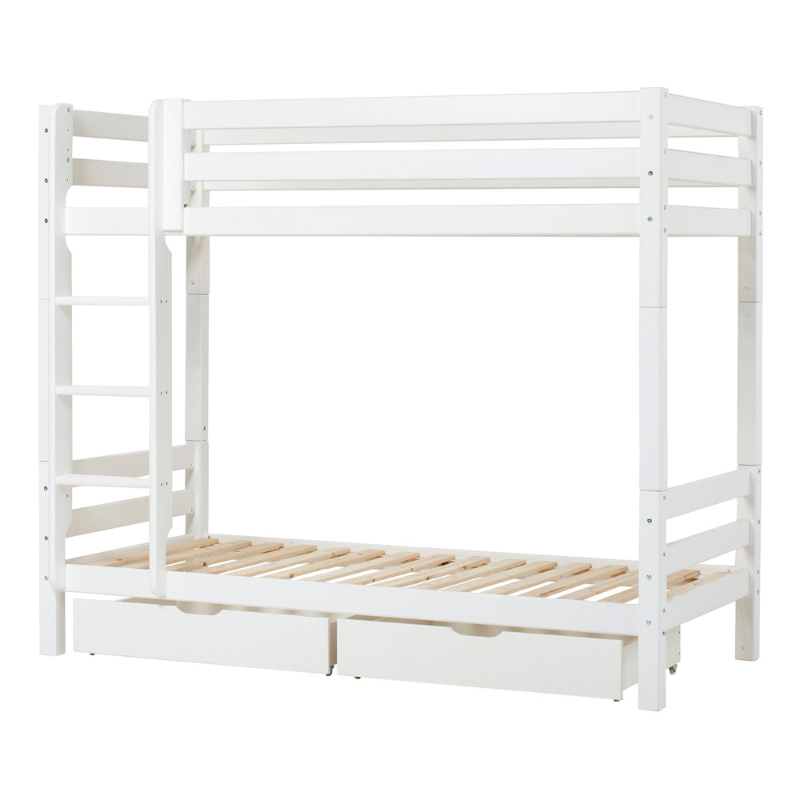 Bed Package: ECO Luxury High Bunk Bed, 90x200cm, white