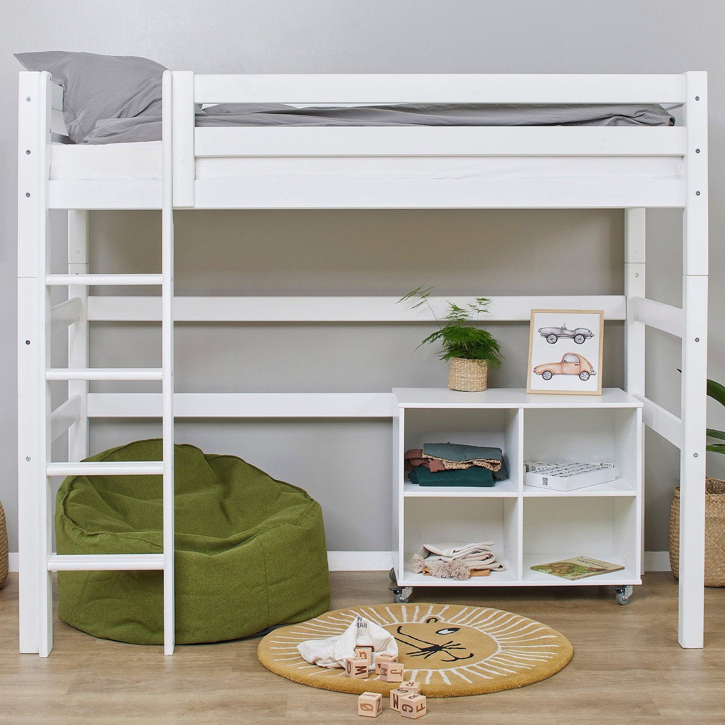 Hoppekids ECO Luxury High Bed, white