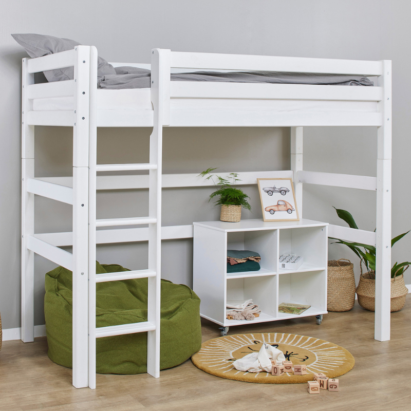 Hoppekids ECO Luxury Loft Bed – White