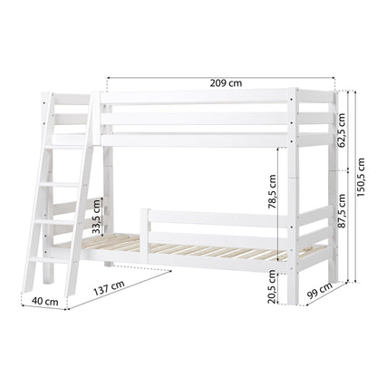 ECO Luxury Bunk Bed (with Extra Guard Rail)