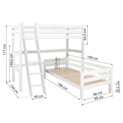 ECO Luxury Bunk Bed – Corner Combination