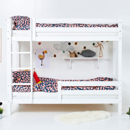 Hoppekids ECO Luxury Bunk Bed with Two Bed Rails