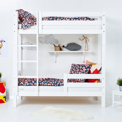 Hoppekids ECO Luxury Bunk Bed with Two Bed Rails
