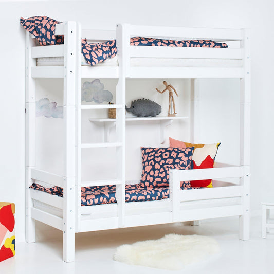 Hoppekids ECO Luxury Bunk Bed with Two Bed Rails