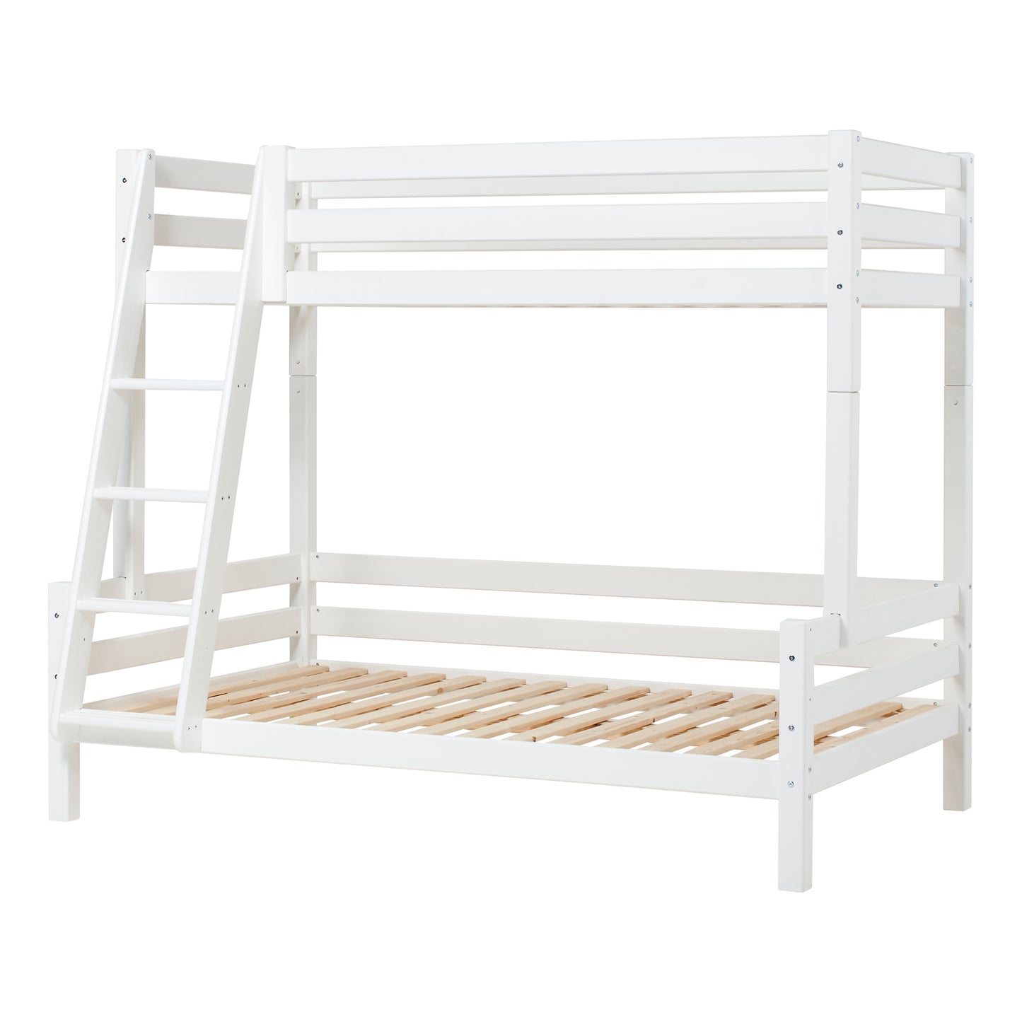 Hoppekids ECO Luxury Family bunk bed, White, Pine, 120x200 cm