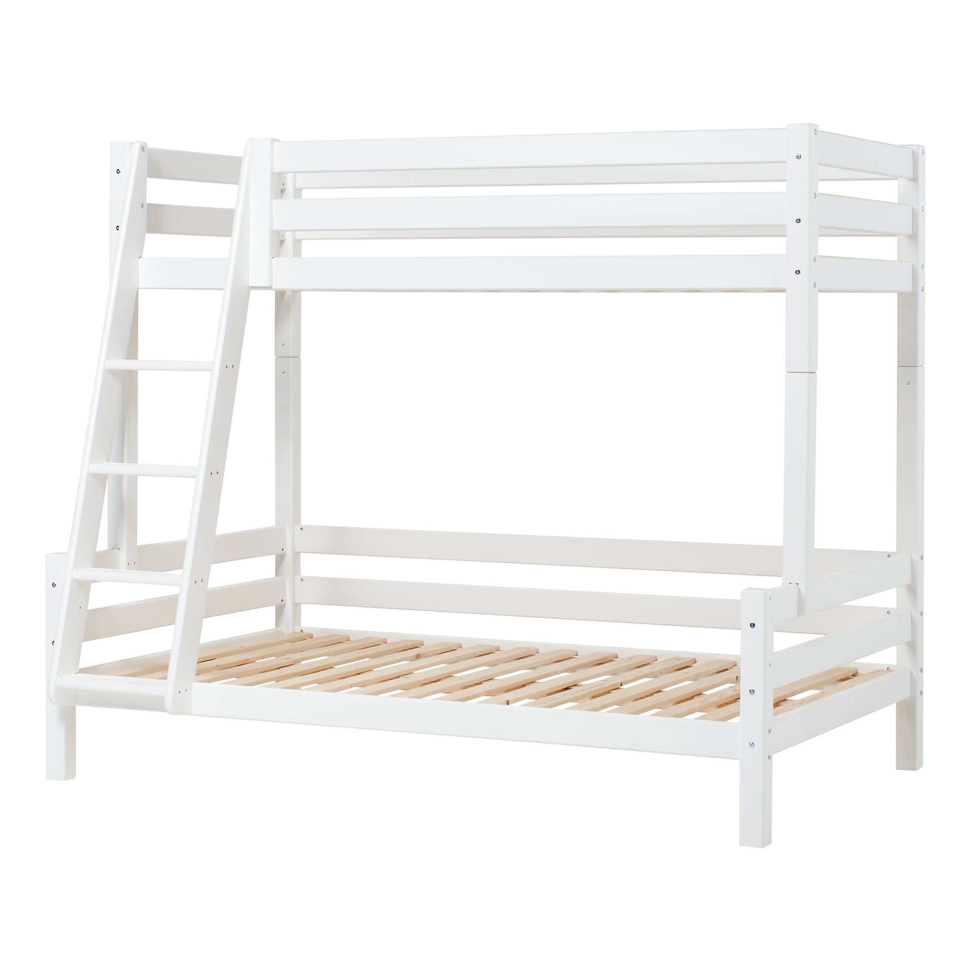 Hoppekids ECO Luxury Family bunk bed, White, Pine, 120x200 cm