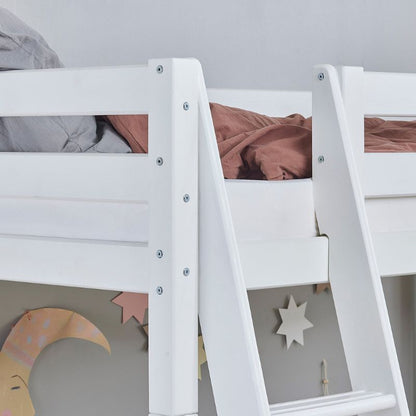 Hoppekids ECO Luxury Family bunk bed, White, Pine, 120x200 cm
