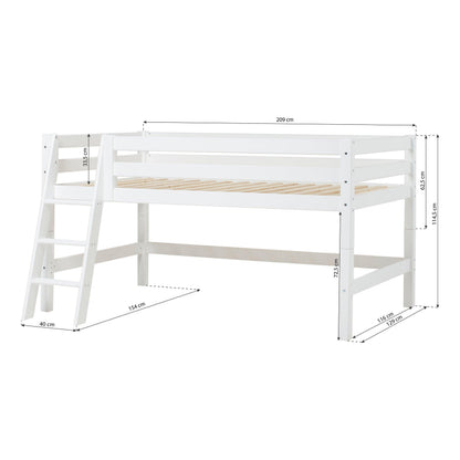 Hoppekids ECO Luxury Mid-High Bed