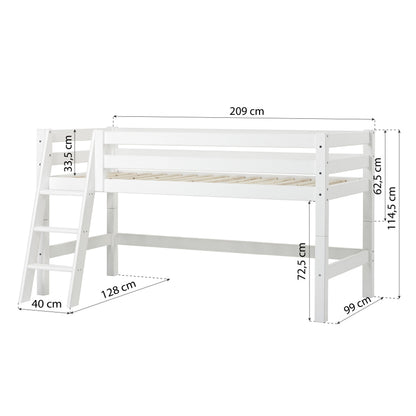 Hoppekids ECO Luxury Mid-High Bed