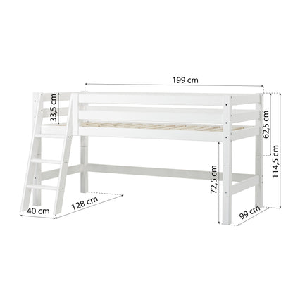 Hoppekids ECO Luxury Mid-High Bed