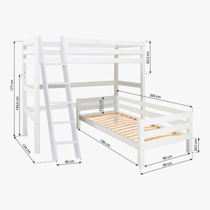 ECO Luxury Bunk Bed – Corner Combination