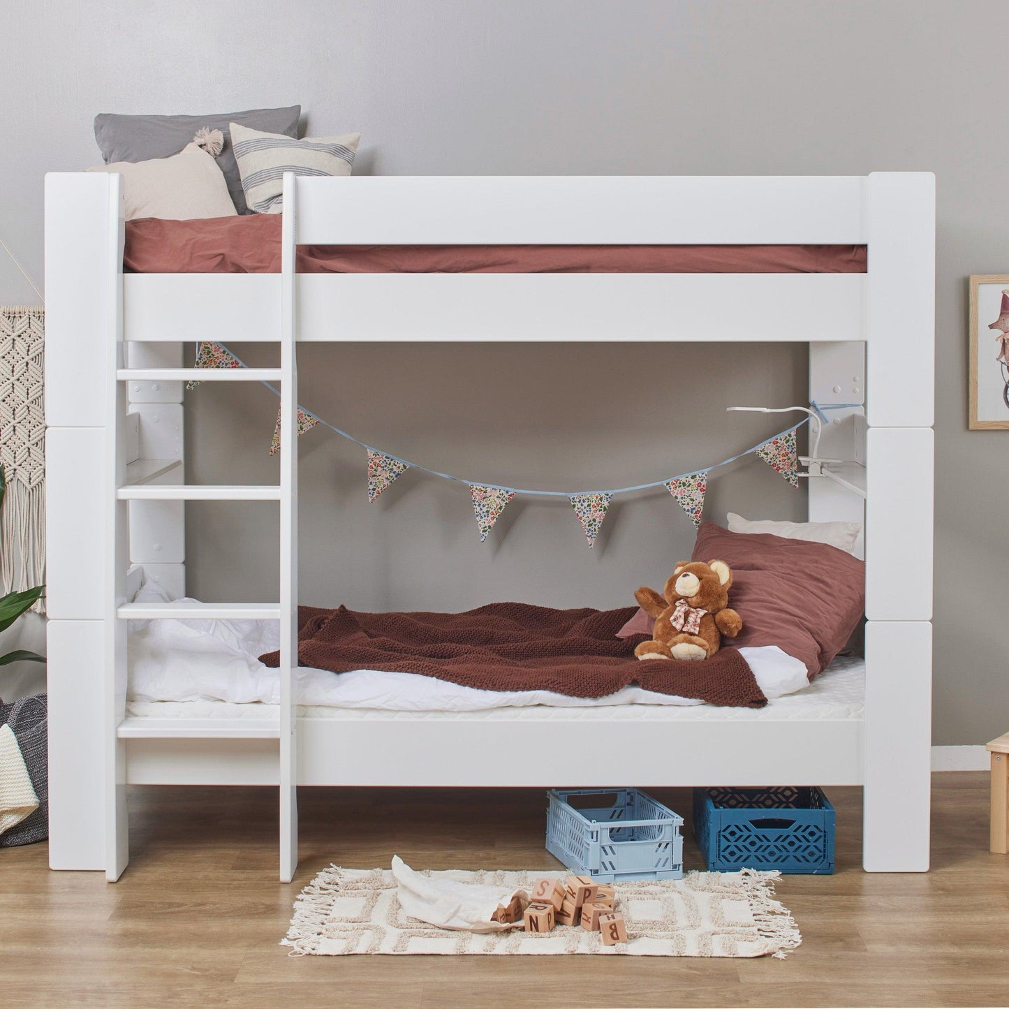 Hoppekids Steens For Kids Bunk bed, 90x200 cm, white