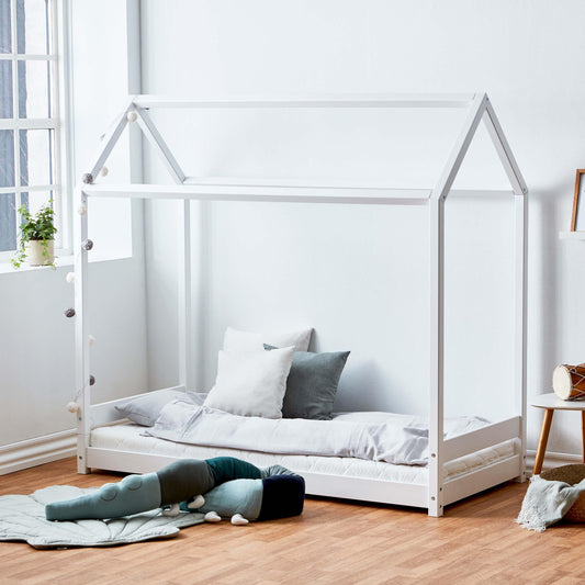 Hoppekids ECO One, House Bed, 70x160 cm, White